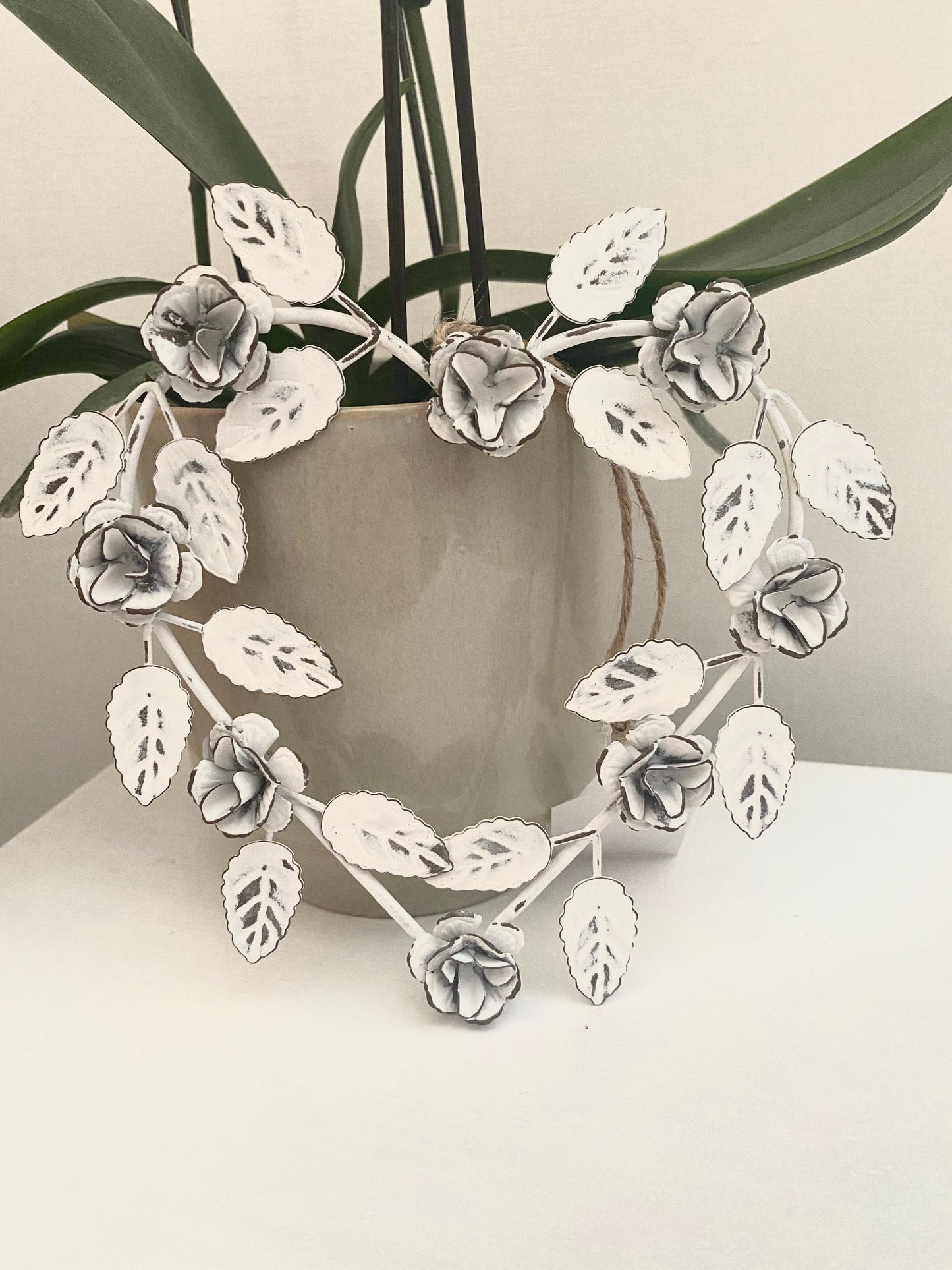 Heart Rose Hanging Decoration